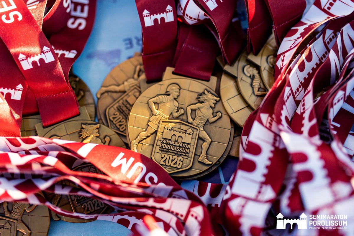 Medaliile Semimaratonului Porolissum 2026